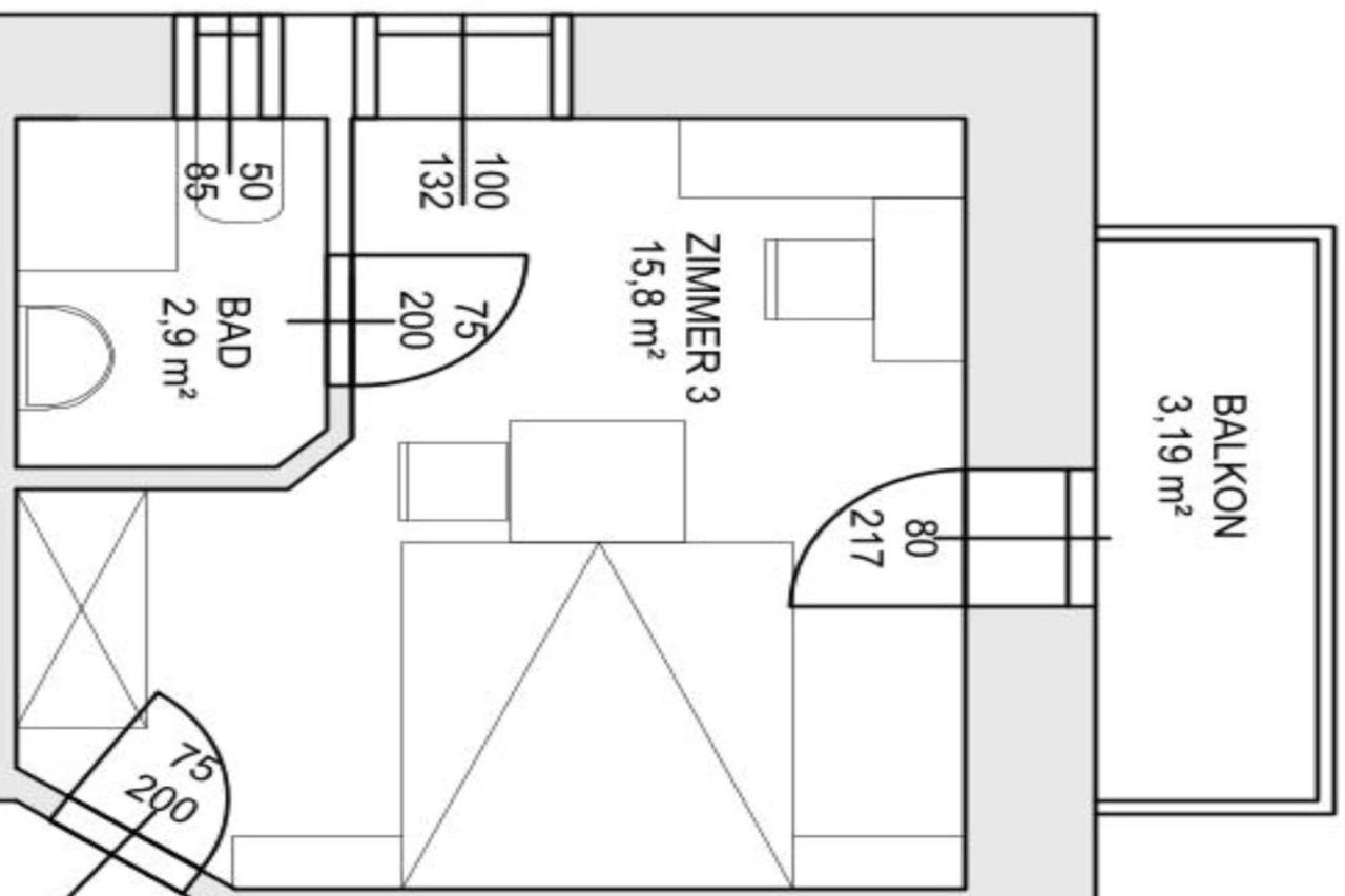 Pension Appartements Gabriele Bad Gastein Eksteriør billede